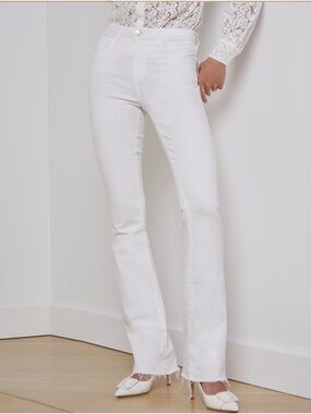 White Straight Leg Women’s Jeans